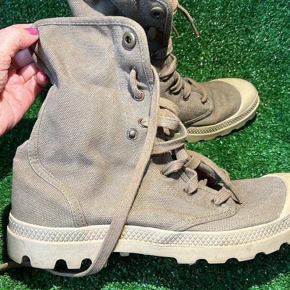 Palladium platform boots vintage women's shoes size 10 - Picture 9 of 17